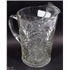 Image 1 : VINTAGE PRESSED GLASS PITCHER