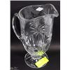 Image 1 : SHANNON 24% LEAD CRYSTAL PITCHER MADE IN CZECH