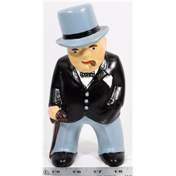 WINSTON CHURCHILL DOVEY POTTERY ORNAMENT "OUR