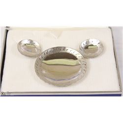 FLEETWOOD STERLING SILVER EARRING & BROACH SET