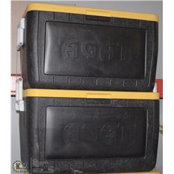 PAIR OF COLEMAN COOLERS