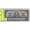 Image 1 : 1937 CANADA FIVE DOLLAR BILL
