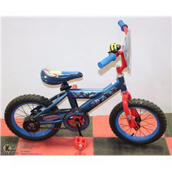 AVENGERS KIDS BMX BIKE TIRE SIZE 14 WITH BELL