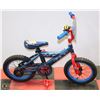 Image 1 : AVENGERS KIDS BMX BIKE TIRE SIZE 14 WITH BELL