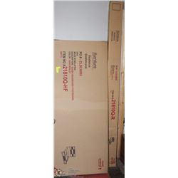 NEW MAHOGANY QUEEN BED FRAME INCL HEAD BOARD,