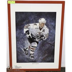 FRAMED EDMONTON OILERS "TODD MARCHAND"