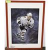 Image 1 : FRAMED EDMONTON OILERS "TODD MARCHAND"