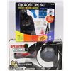 Image 1 : FLAT WITH SCIENCE TECH MICROSCOPE SET 1993