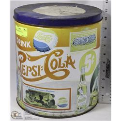 ANTIQUE PEPSI COLA CAN