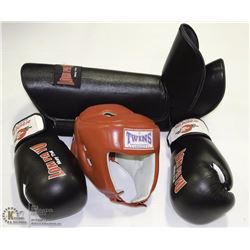 BOX WITH MARTIAL ARTS GEAR