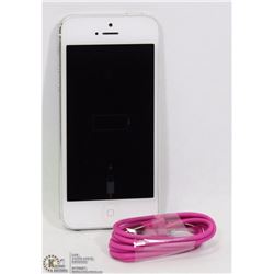 ON CHOICE APPLE iPHONE 5 16GB SILVER FOR TELUS