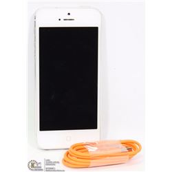 APPLE iPHONE 5 SILVER FOR TELUS