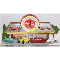 COCA COLA CLOCK DRIVE IN 3D