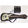 Image 1 : ROCKER MUSIC GREEN BASS GUITAR & AMP