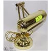 Image 1 : RETRO BRASS DESK LAMP