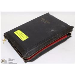 VINTAGE RED LETTER EDITION KING JAMES BIBLE IN