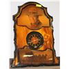 Image 1 : LARGE WOODEN JOHN WAYNE  PICTURE CLOCK