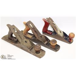 FLAT OF 3 VINTAGE PLANES