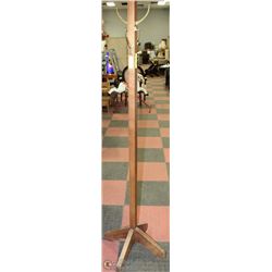 WOOD COAT TREE