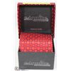 Image 1 : RED ESQUIRE SILK BENTIE IN BOX