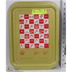 1976 OLYMPIC COCA COLA TRAY