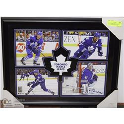 NEW FRAMED 18X28 TORONTO MAPLE LEAFS NHL PICTURE