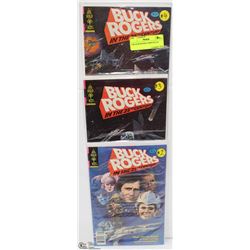 3 BUCK RODGERS COMICS #2,3,4