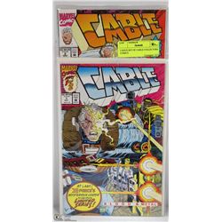 2 ISSUE SET OF CABLE COLLECTORS COMICS