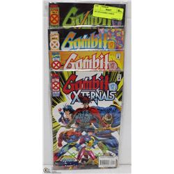 SET OF 4 GAMBIT COMICS