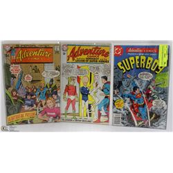 3 COLLECTORS SUPERMAN COMICS