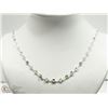 Image 2 : STERLING SILVER 18" GEMSTONE MULTICOLOUR NECKLACE