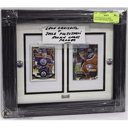 LEON DRAISAITL & JESSE PULJUJARVI ROOKIE CARDS