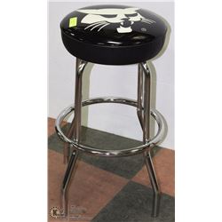 TEAM LOGO VINYL PADDED BAR STOOL - GREAT FOR