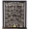 Image 1 : FRAMED 1987 EDMONTON OILERS TEAM 21X25 PICTURE