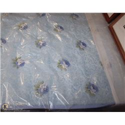 NEW QUEEN SIZE FLORAL MATTRESS WITH BOXSPRING