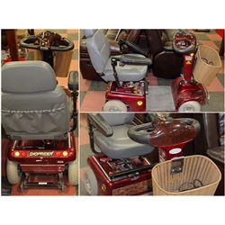 FEATURE SHOPRIDER MOBILITY SCOOTER
