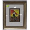 Image 1 : FRAMED & MATTED "GRAFOFONI COLUMBIA"