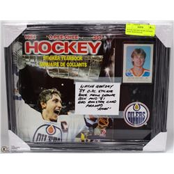 WAYNE GRETZKY 84 OPC STICKER BOOK FROM DEALER