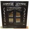 Image 1 : 30"X36" THAI MIRROR WITH SHUTTERS  WALL HANGING