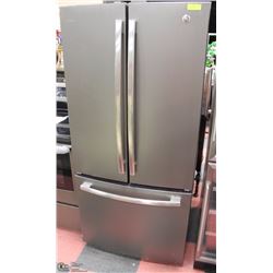 GE PROFILE SLATE REFRIGERATOR WITH BOTTOM DRAWER
