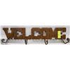 Image 1 : SOLID STEEL WELCOME COAT RACK