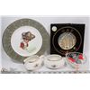 Image 1 : VINTAGE 1962 BROWNIE DOWNING CERAMIC PLATE