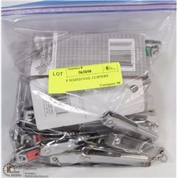 BAG OF SEIZED NAIL CLIPPERS