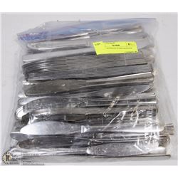 BAG OF SEIZED KITCHEN KNIVES