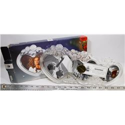 BOWRING TRIPLE HEARTS "WALTNER" FROSTED GLASS