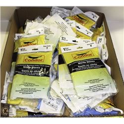 FLAT OF DISPOSABLE CONDOR NITRILE GLOVES