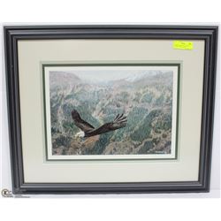 FRAMED, SIGNED, LTD EDTION PRINT BY PAUL RANKIN