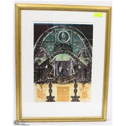 FRAMED, SIGNED TITLED, LTD EDITION PRINT DATED