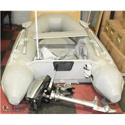 ZODIAC BOAT WITH HONDA 2 HP MOTOR
