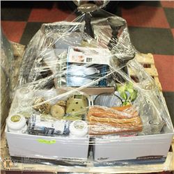 PALLET W/ 5 BOXES OF ASST SHOW HOME DECOR